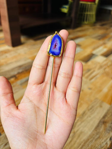 Purple Hair Pin